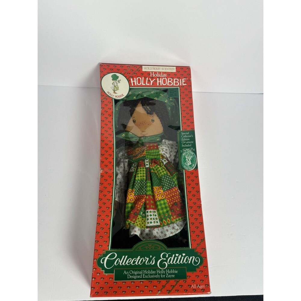 VTG 1988 Holiday Holly Hobbie Collector's Edition Doll African American in Box